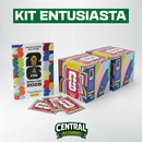 KIT ENTUSIASTA: 1 Álbum de Figurinhas Capa Dura + 60 Pacotes (420 Figurinhas)