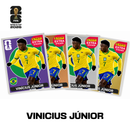 4 Figurinhas Legend Raras (Vinícius Júnior) - COPA DO MUNDO 2026™