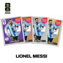 4 Figurinhas Legend Raras (Lionel Messi) - COPA DO MUNDO 2026™